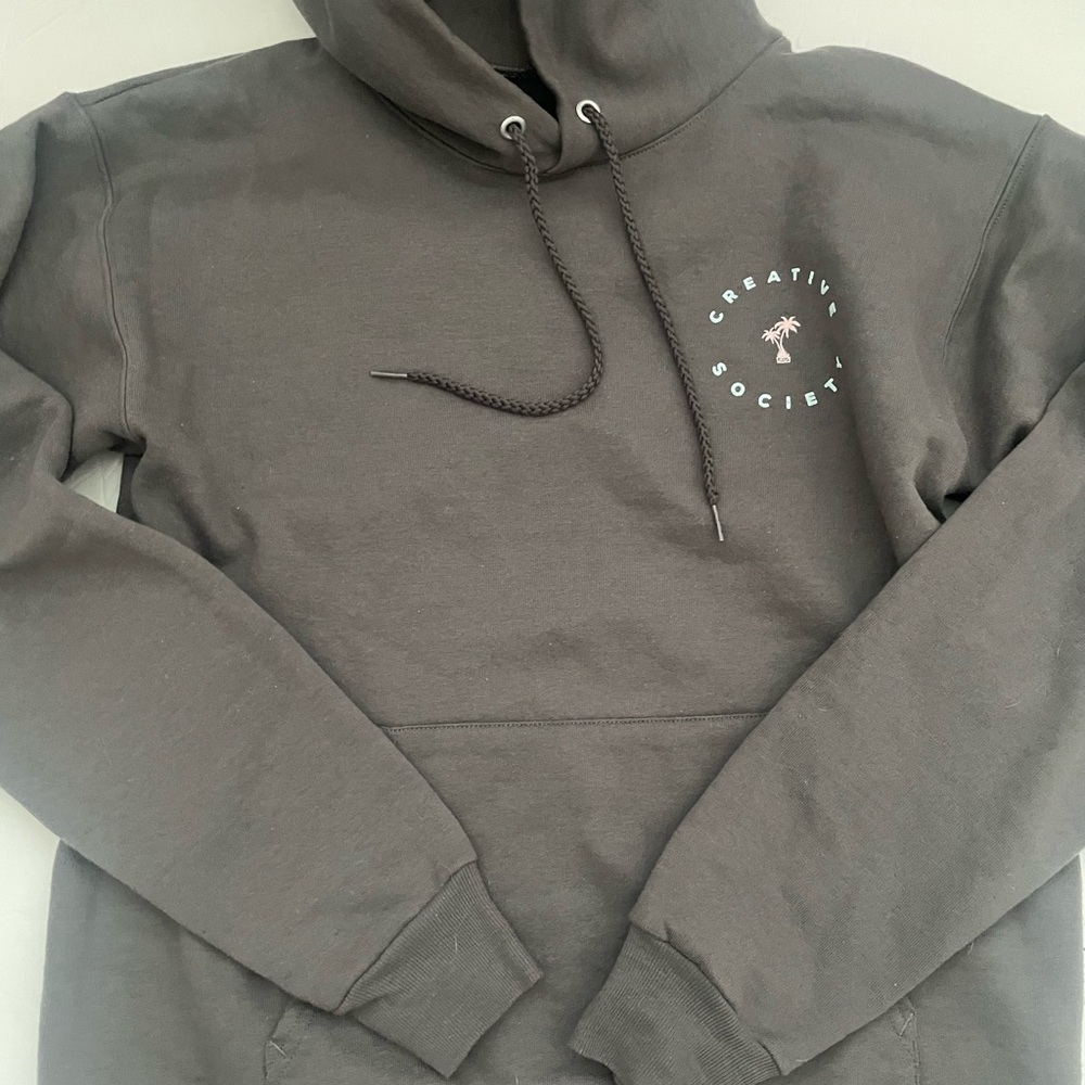 Small Gray Lira Creative Society Hoodie